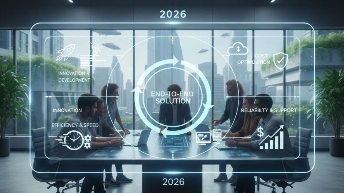 Image of Benefits of Working With a Full-Service Software House in 2026